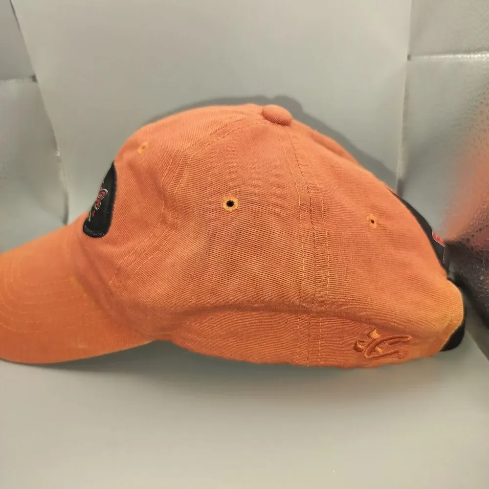 Dale Earnhardt Jr. Budweiser NASCAR #8 Chase Authentics Orange Baseball Cap Hat